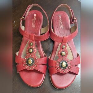 Naturalizer N5 Comfort Leather Sandals. Size 7.5